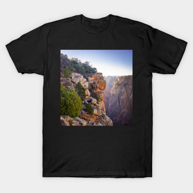 Black Canyon Gunnison Colorado T-Shirt by 3QuartersToday